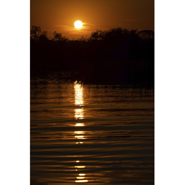 Pôr do Sol - Rio Cuiabá - MT